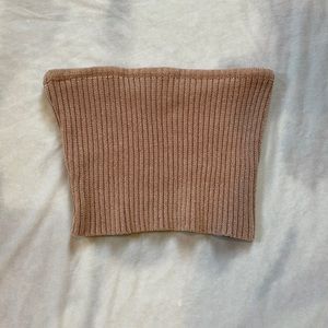 Soft tube top, light pink